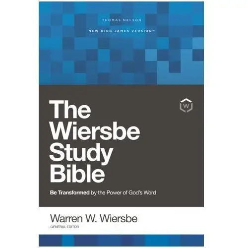 NKJV, Wiersbe Study Bible, Hardcover, Red Letter Edition, Comfort Print