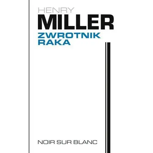 Zwrotnik raka Noir sur blanc