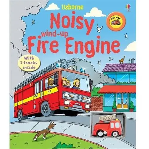 Noisy wind-up fire engine