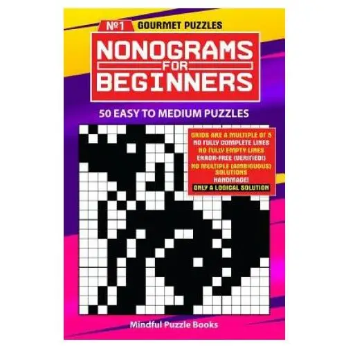 Nonograms for beginners: 50 easy to medium puzzles Createspace independent publishing platform