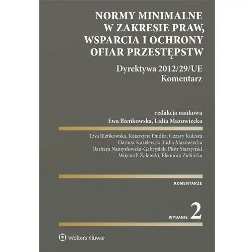 Normy minimalne w zakresie praw, wsparcia i ochrony ofiar przestępstw