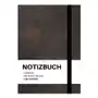 Notizbuch A4 blanko - 100 Seiten 90g/m? - Soft Cover Schwarz - FSC Papier Sklep on-line