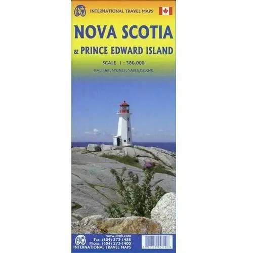 Nova Scotia / PEI Travel Maps 1: 380 000