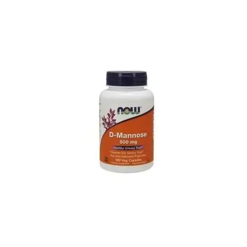 Now foods d-mannoza 500 mg suplement diety 120 kaps. Now foods, usa