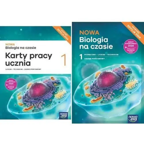 Nowa Biologia Na Czasie 1 Podręcznik Karty Pracy Podstawa Pakiet