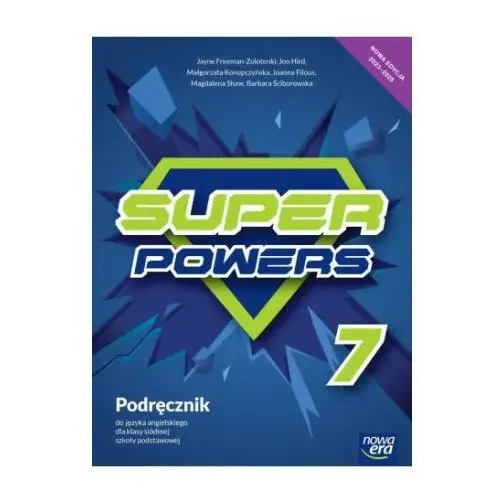 Język angielski super powers neon podręcznik dla klasy 7 szkoły podstawowej edycja 2023-2025 Nowa era