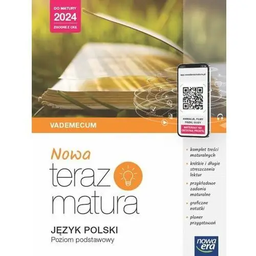 Nowa era Nowa teraz matura. język polski. poziom podstawowy. do matury 2024