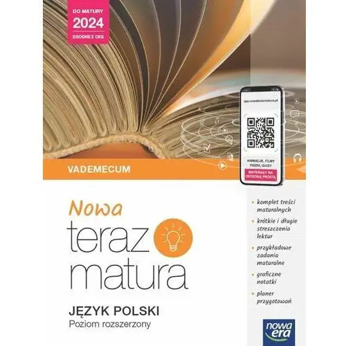 Nowa era Nowa teraz matura. język polski. poziom rozszerzony. do matury 2024