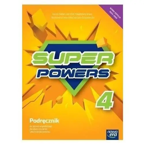 Super powers 4 neon. podręcznik do języka angielskiego dla klasy czwartej szkoły podstawowej Nowa era