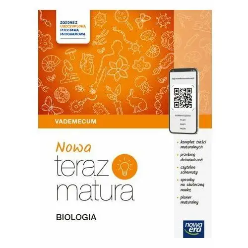 Nowa Teraz matura 2025. Biologia. Vademecum. Zakres rozszerzony. 2024/2025