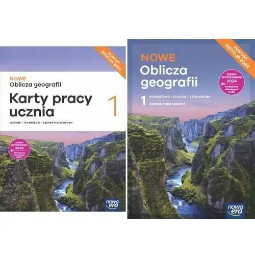 Nowe Oblicza Geografii 1 Podręcznik Karty Pracy Zp 2024 Nowa Era Lo