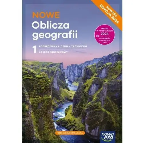 Nowe Oblicza geografii 1. Zp. Podręcznik.LO i T Edycja 2024 R.Malarz