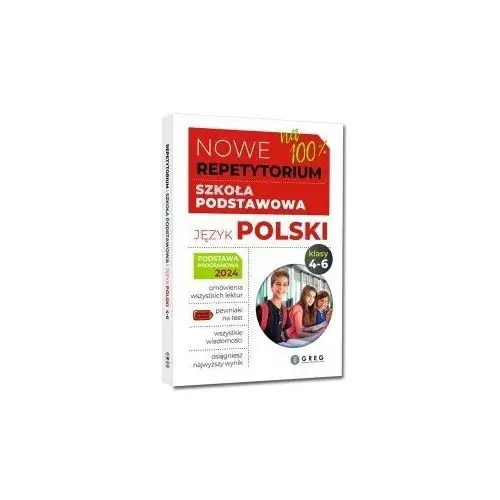 Nowe Repetytorium. Język polski. Szkoła podstawowa. Klasy 4-6. Podstawa programowa 2024