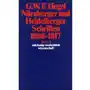 Nürnberger und Heidelberger Schriften 1808-1817 Hegel, Georg Wilhelm Friedrich Sklep on-line