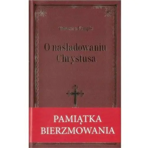 O naśladowaniu Chrystusa- bordowa oprawa bierzm