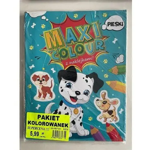 Pakiet kolorowanek maxi colour O-press