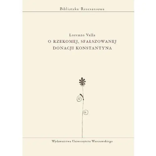 O rzekomej, sfałszowanej donacji konstantyna