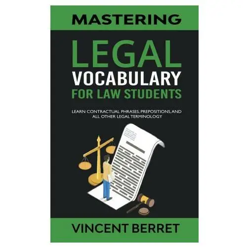 Mastering legal vocabulary for law students Oakridge press