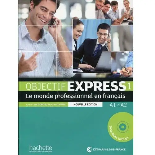 Objectif Express 1, podręcznik, poziom A1/A2 + DVD