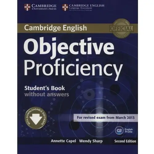 Objective proficiency. podręcznik bez klucza + downloadable software Cambridge university press
