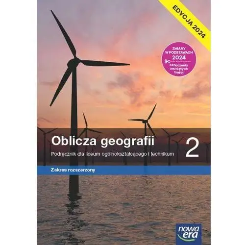 Oblicza Geografii 2 Nowa Era podręcznik zakres rozszerzony Nowa Edycja 2024