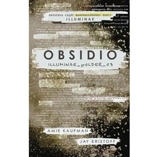 Obsidio. The Illuminae_Files_03- bezpłatny odbiór zamówień w Krakowie (płatność gotówką lub kartą)