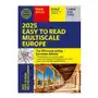 2025 philip's easy to read multiscale road atlas of europe Octopus Sklep on-line