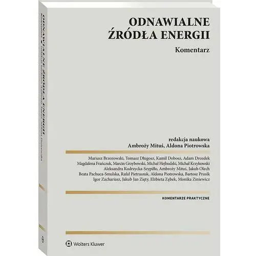 Odnawialne źródła energii. Komentarz