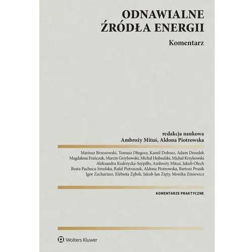 Odnawialne źródła energii. Komentarz