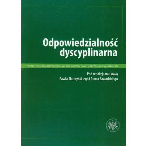 Odpowiedzialność dyscyplinarna