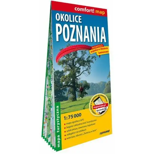 Okolice Poznania. Mapa turystyczna 1:75 000