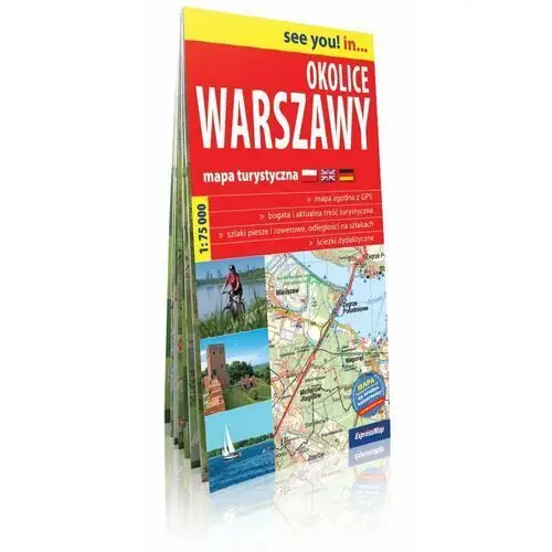 Okolice Warszawy. Mapa turystyczna
