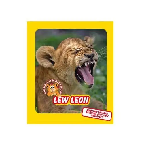 Lew leon. świat dzikich maluchów Olesiejuk