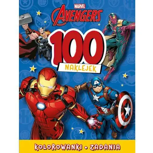 100 naklejek. avengers. marvel