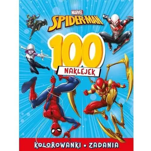 Olesiejuk sp. z o.o. 100 naklejek. spider-man. marvel