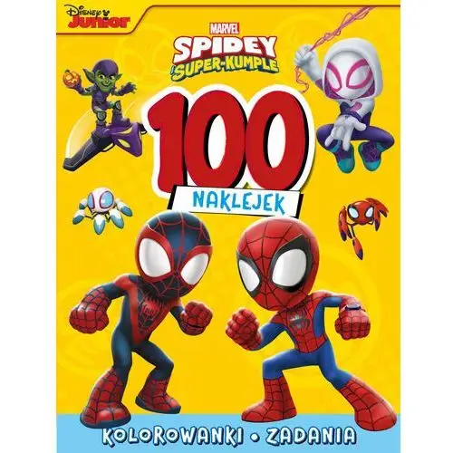 Olesiejuk sp. z o.o. 100 naklejek. spidey i superkumple. marvel