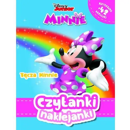 Czytanki naklejanki. tęcza minnie. disney junior minnie Olesiejuk sp. z o.o