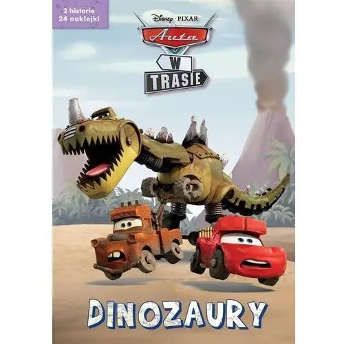 Olesiejuk sp. z o.o. Dinozaury. 2 serialowe historyjki z naklejkami. disney pixar auta w trasie