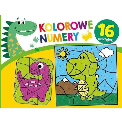 Olesiejuk sp. z o.o. Kolorowe numery. dinozaury