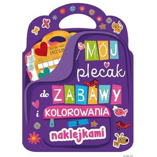 Olesiejuk sp. z o.o. Mój plecak do zabawy i kolorowania z naklejkami