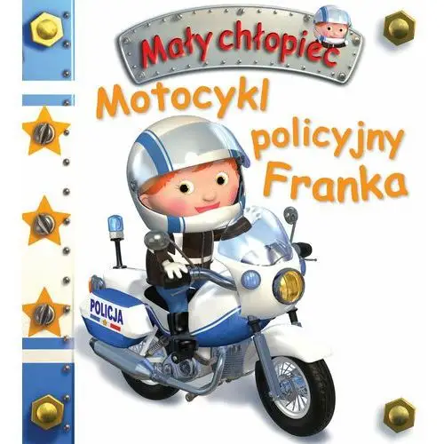 Motocykl policyjny franka. mały chłopiec, AA8A-98127