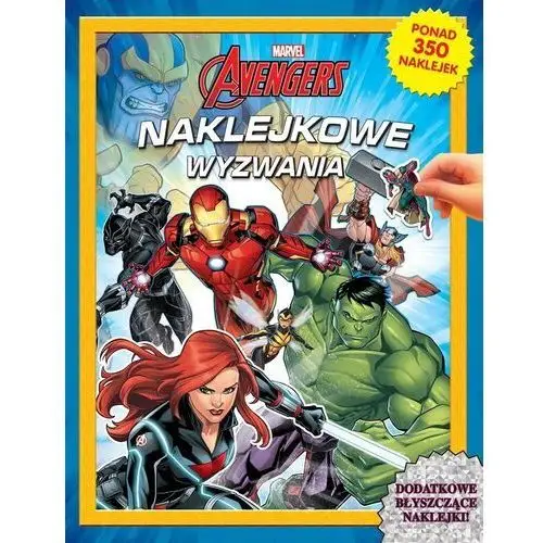 Naklejkowe wyzwania. marvel avengers Olesiejuk sp. z o.o 2