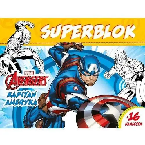 Superblok. marvel avengers kapitan ameryka Olesiejuk sp. z o.o