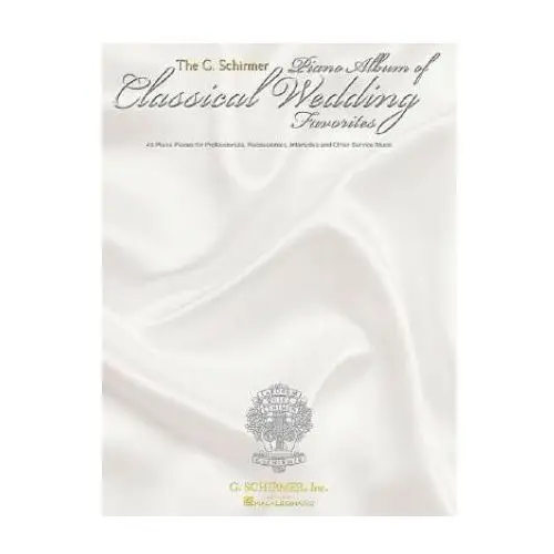 Piano album of wedding classics pf Omnibus press