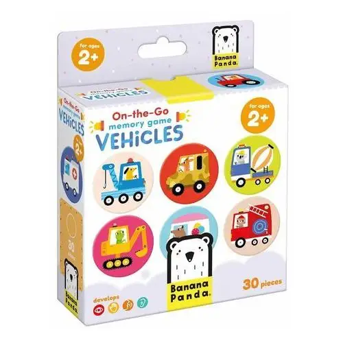 On-the-Go Memory Game.Vehicles 2+