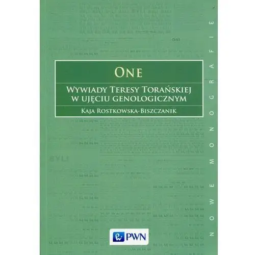 One. Wywiady Teresy Torańskiej w ujęciu genologicznym