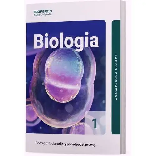 Biologia 1 podręcznik dla szkół ponadpodstawowych zakres podstawowy - jakubik beata, szymańska renata Operon