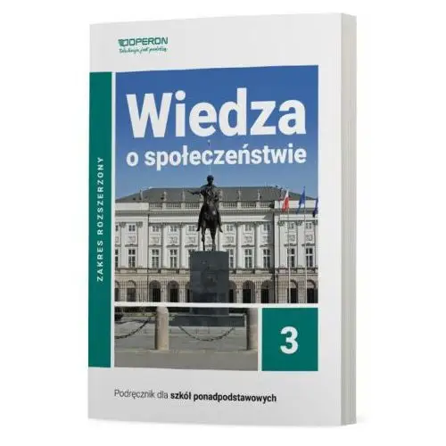 Wiedza o społeczeństwie podręcznik 3 liceum i technikum zakres rozszerzony Operon