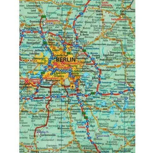 Mapa samochodowa - niemcy 1:925 000 lam