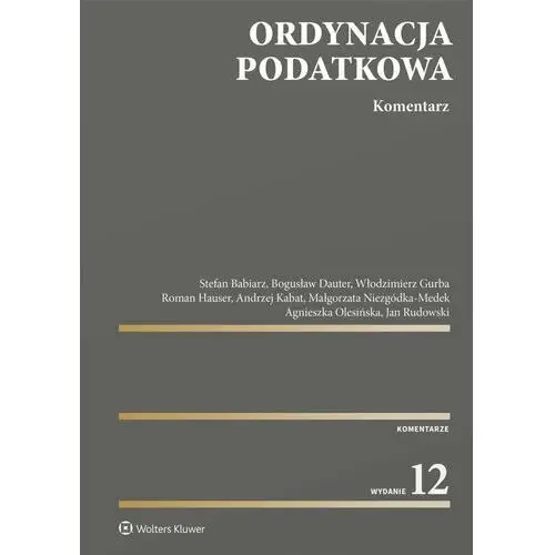 Ordynacja podatkowa. Komentarz